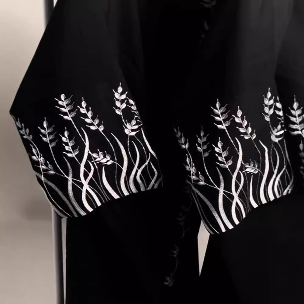 Embroidered Abaya – Arab Style