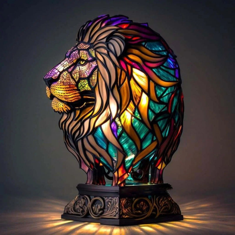 3D Animal LED Night Lamp – Decorative Table Light