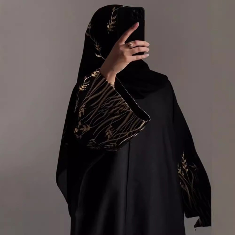 Embroidered Abaya – Arab Style