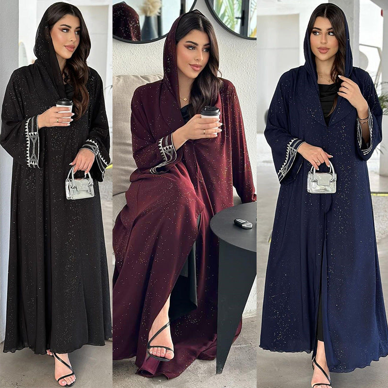 Arab-Inspired Abaya Cardigan – Modest Wear