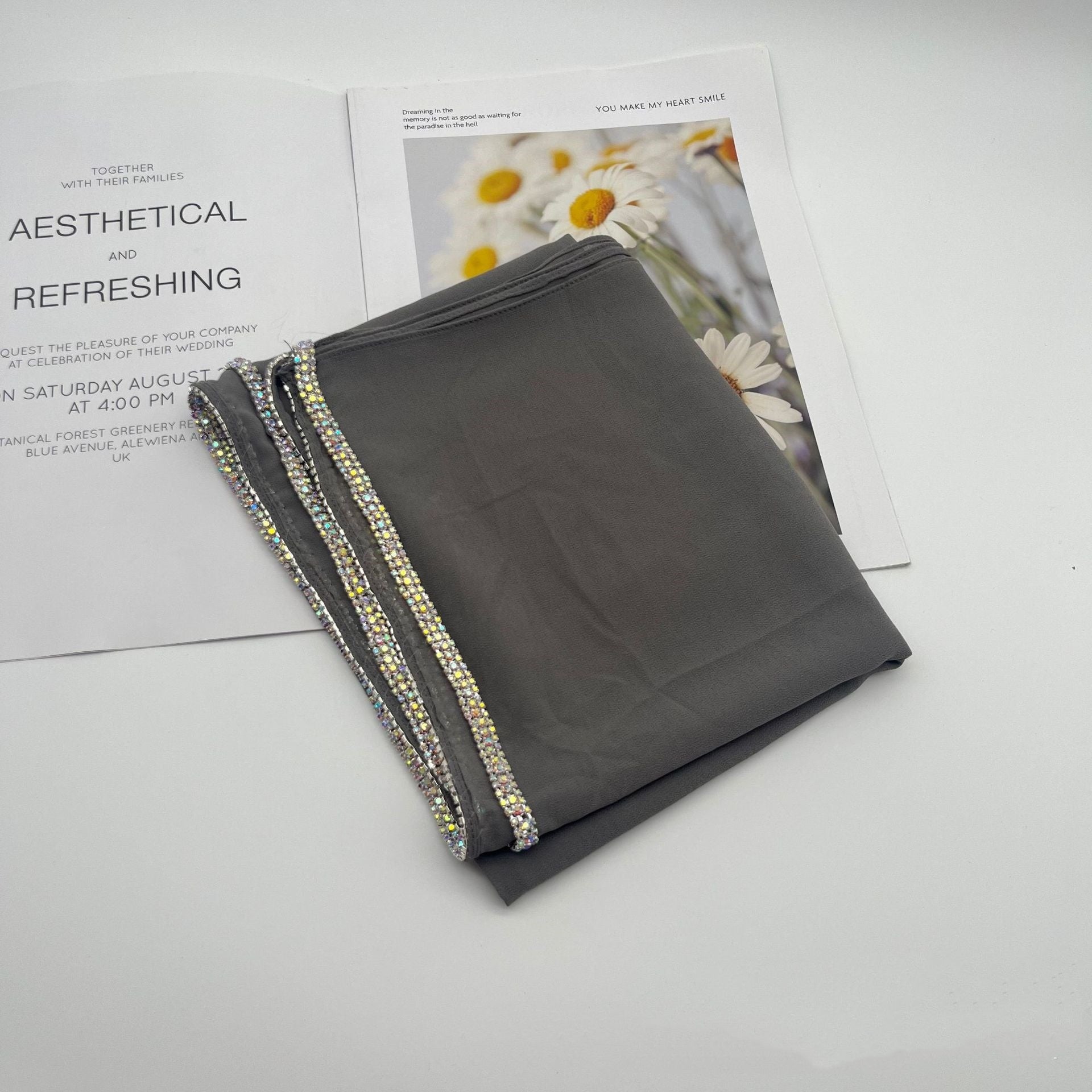 Amira Chain Chiffon Hijab