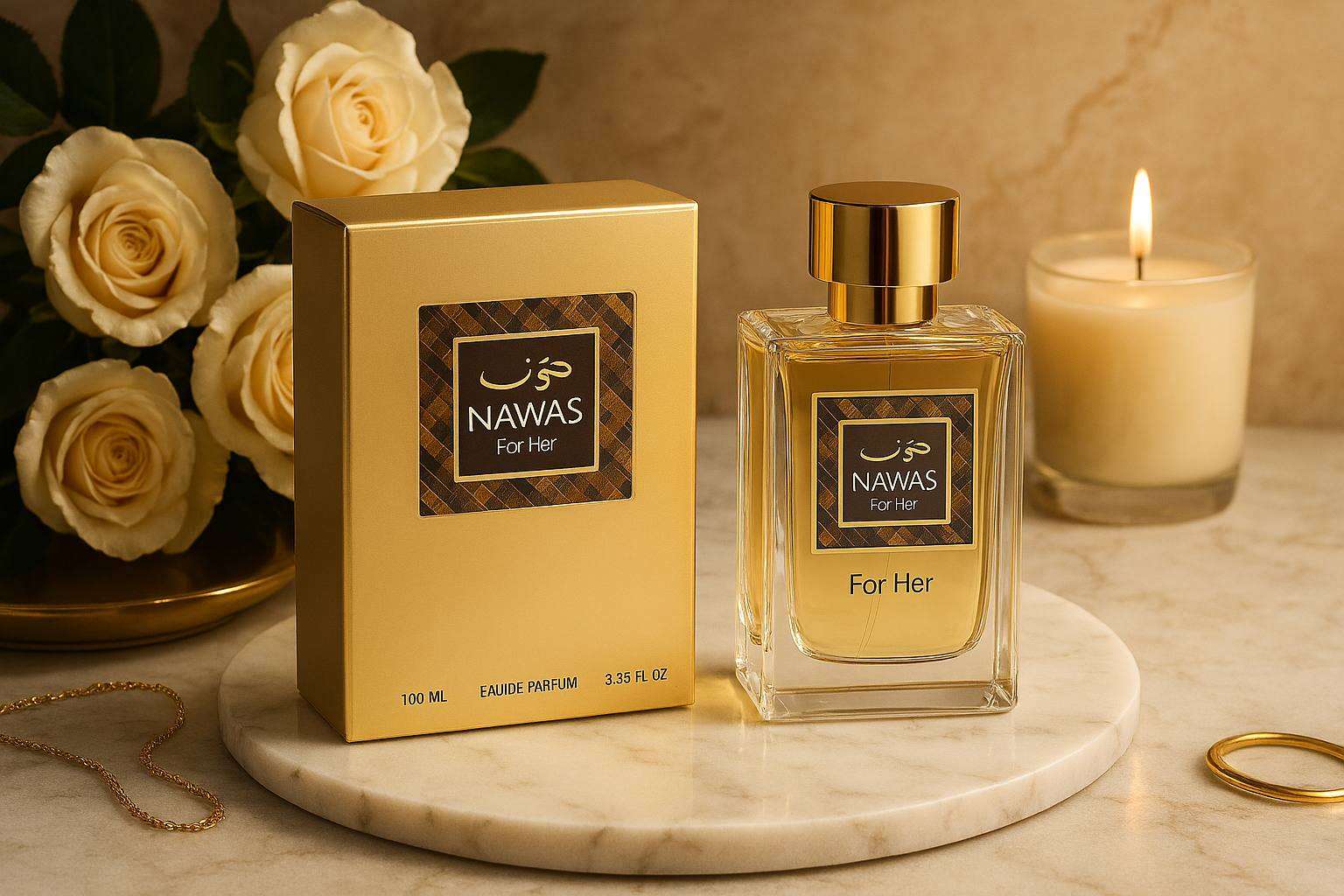 Rasasi Hawas for Her – Long-Lasting Eau de Parfum (100ml)