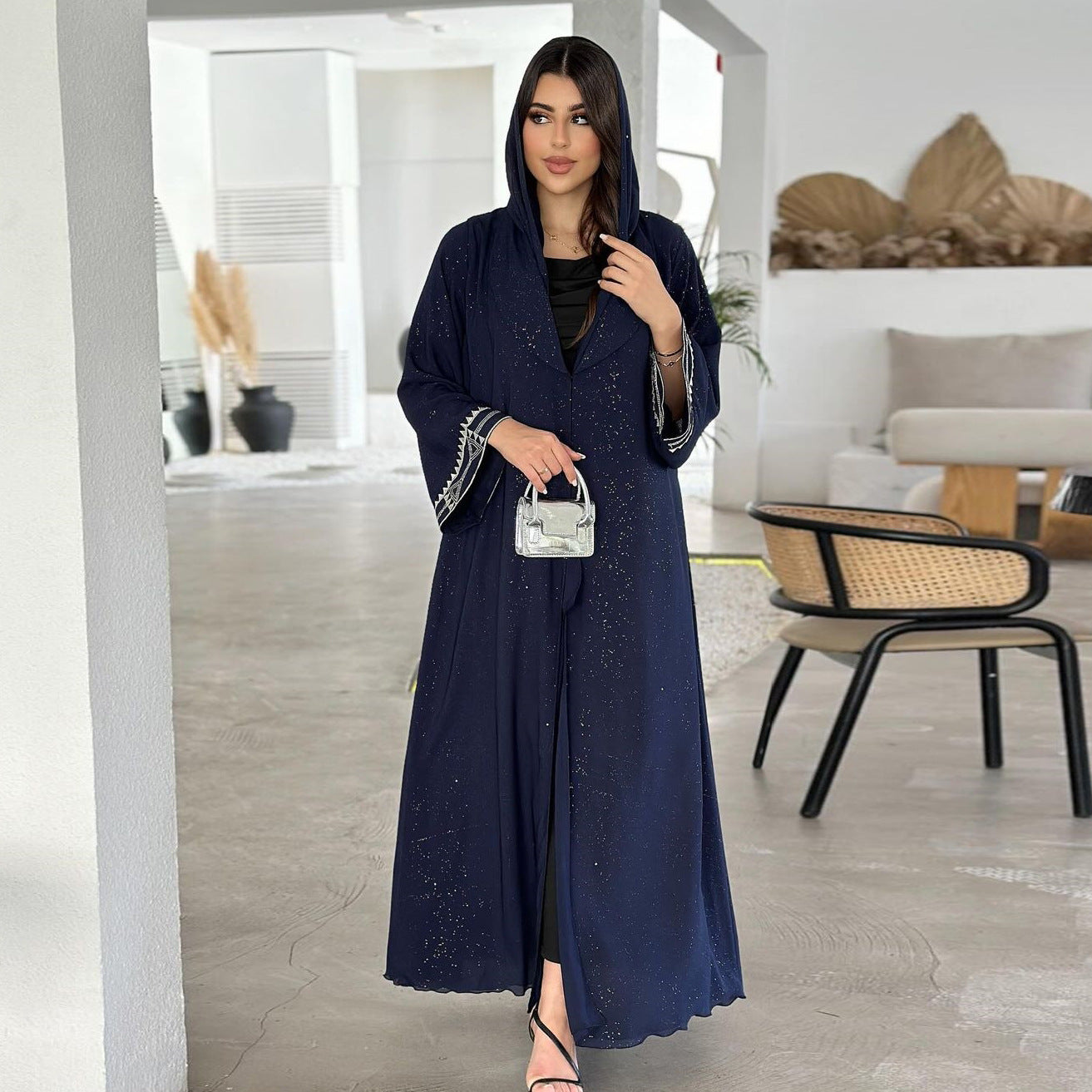 Arab-Inspired Abaya Cardigan – Modest Wear
