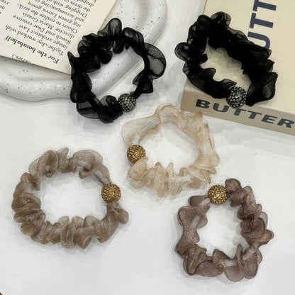 Women's Fashion Mesh Pleated Hair Accessories