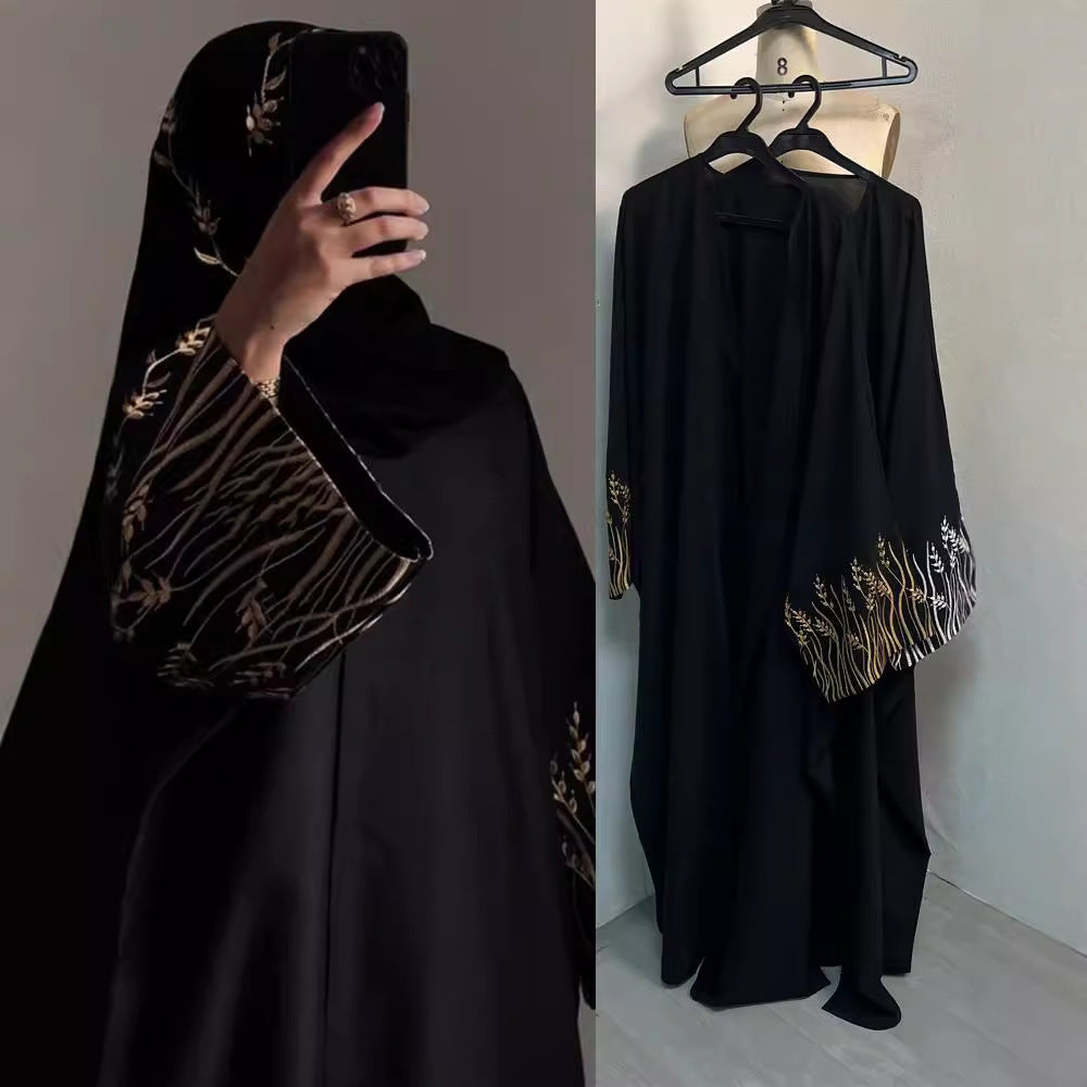 Embroidered Abaya – Arab Style