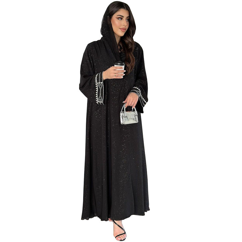 Arab-Inspired Abaya Cardigan – Modest Wear