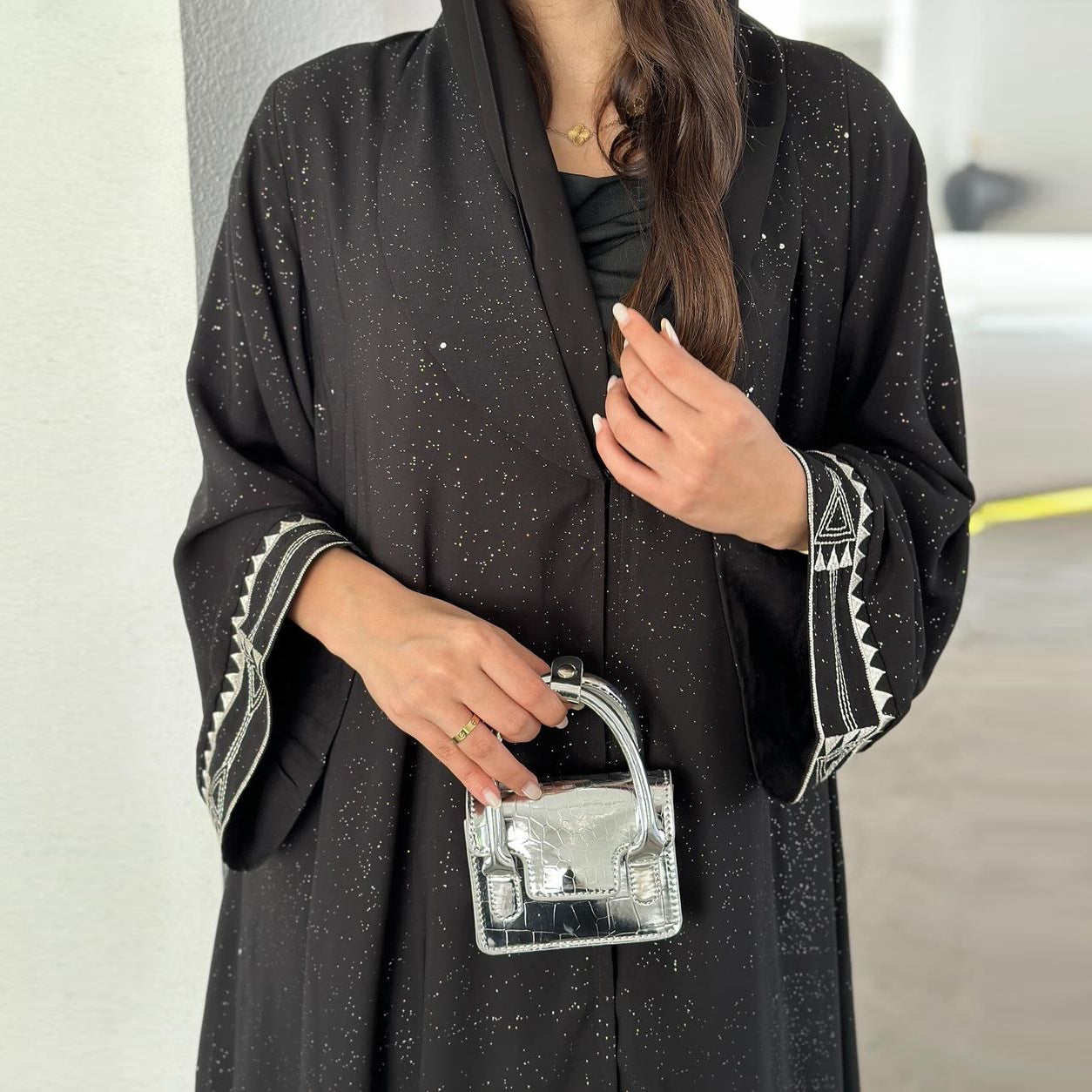 Arab-Inspired Abaya Cardigan – Modest Wear