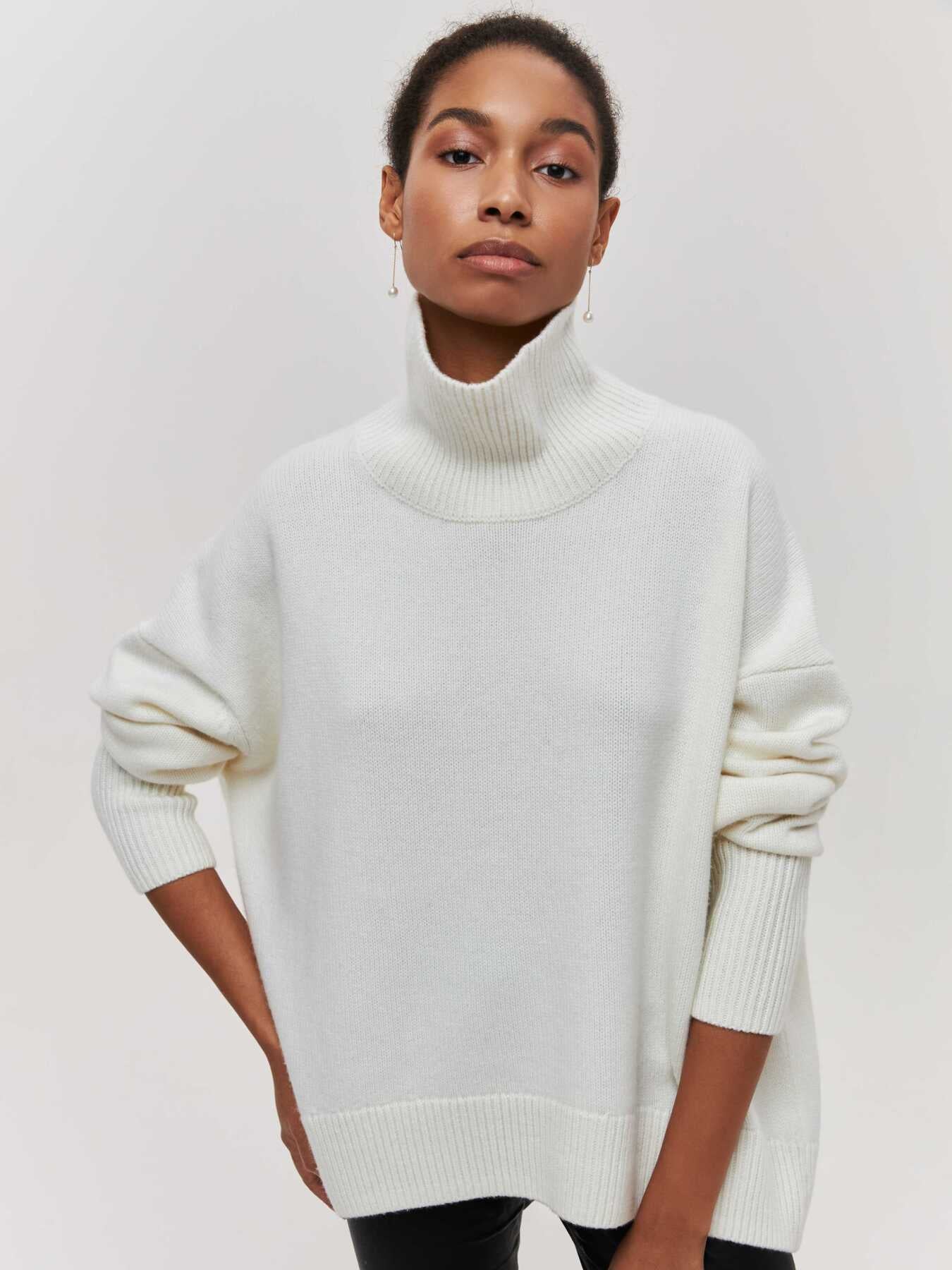 Women’s Winter Turtleneck Pullover Sweater