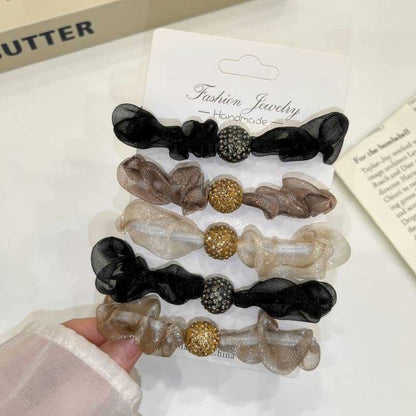 Women's Fashion Mesh Pleated Hair Accessories