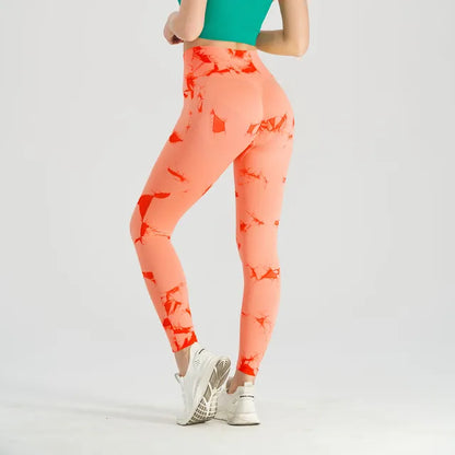 Seamless Tie Dye Leggings