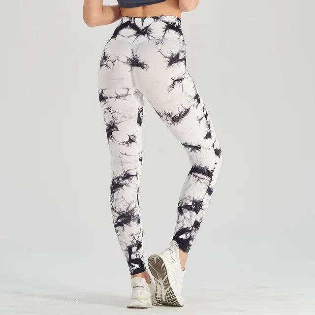 Seamless Tie Dye Leggings